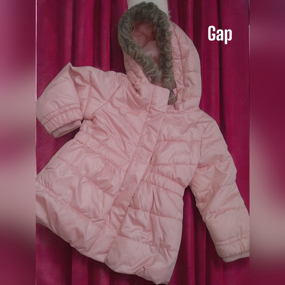 Baby Gap snow coat puffer jacket girls 3